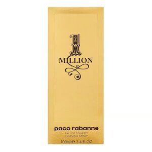 Paco Rabanne 1 Million Eau De Toilette, Cologne for Men, 3.4 oz